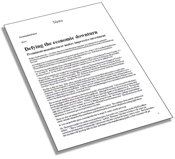 Calgary business-to-business (B2B) marketing public relations, news release example